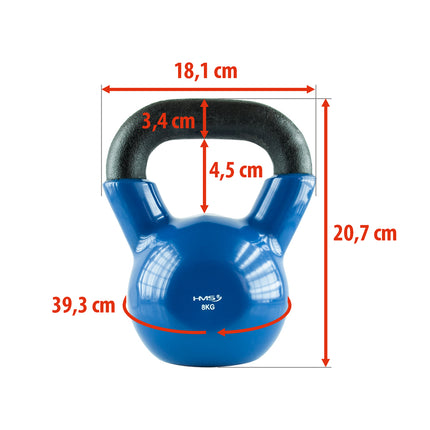 8 kg čuguna svaru bumba - zila