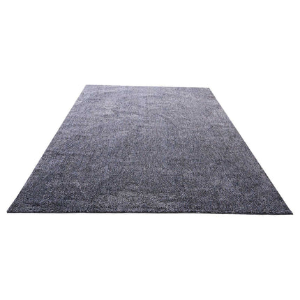 8x10 Plush Area Rug, Non-Slip, Blue-Gray Shag