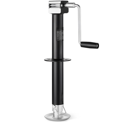 A-Frame Trailer Jack 5,000 lb, 15 in Travel, Drop Leg