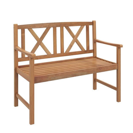 Akācijas koka āra sols, 2 personām, celtspēja 800 mārciņas (327 kg)