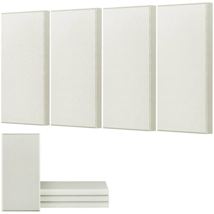 Acoustic Panels, 4-Pack 2-Inch Self-Adhesive Fiberglass