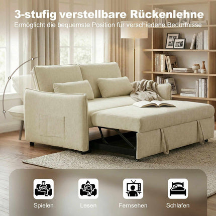 Regulējama 3-vienā dīvāngulta ar krūzīšu turētājiem un kabatām