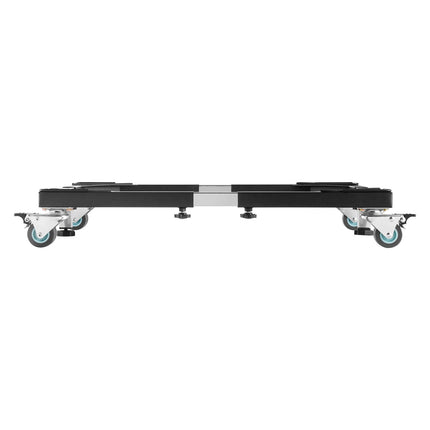 Adjustable Appliance Dolly Base, 1200 lb, Locking Wheels