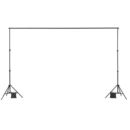 Adjustable Backdrop Stand Kit, 6.5 x 10 Ft, 5 Bars