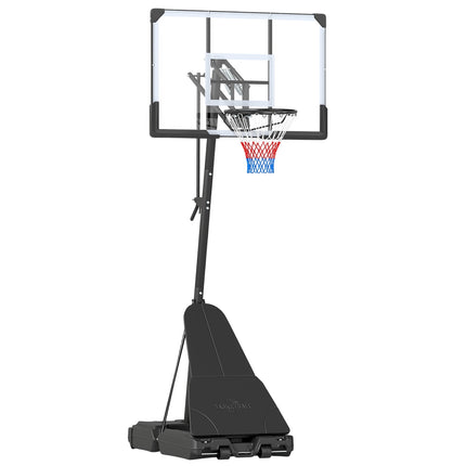 Regulējams āra basketbola grozs ar triecienizturīgu pamatni