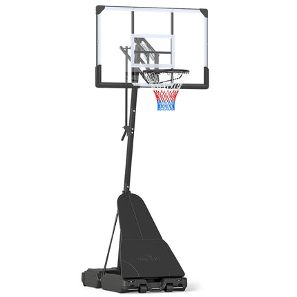Regulējams āra basketbola grozs ar triecienizturīgu pamatni