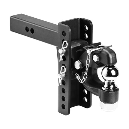 Adjustable Pintle Hook Hitch, 20,000 lb, 2-In Receiver