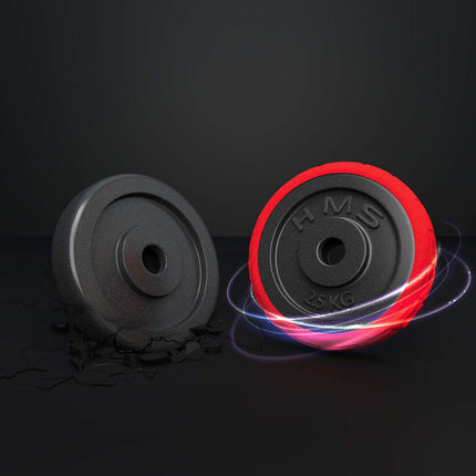 Regulējamas gumijotas hanteles 20 kg