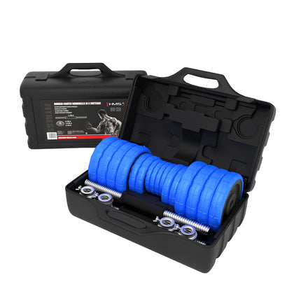 Regulējamas gumijotas hanteles 30 kg