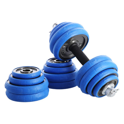 Regulējamas gumijotas hanteles 30 kg