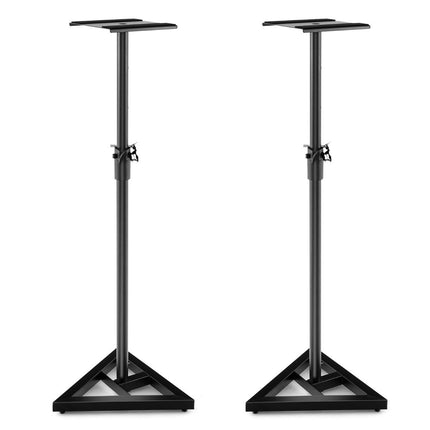 Regulējami skaļruņu statīvi, 97-157 cm, celtspēja 50 kg, melni