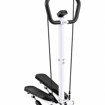 Adjustable Stepper with Handlebars & Resistance Bands