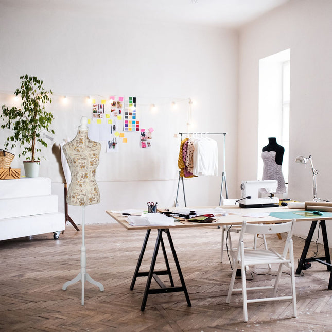 Regulējams Tailors Dummy - augstumā regulējams manekens