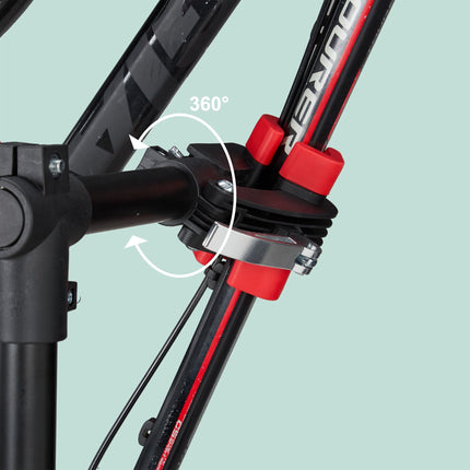 Regulējams velosipēdu turētājs