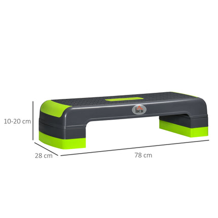 Height-adjustable Aerobic Stepper for effective training