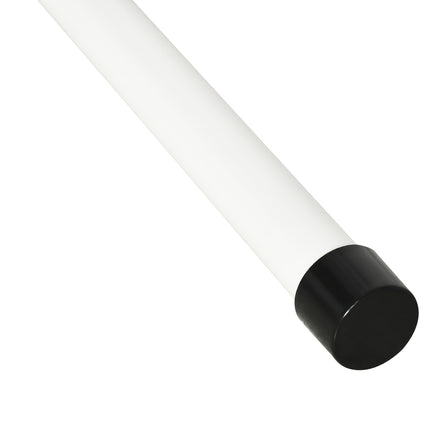 Veiklības šķēršļu komplekts, slaloma stieņi, suņu apmācības komplekts, 4 barjeras, plastmasa, balts, 99x65x94 cm