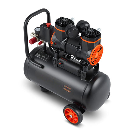 Air Compressor 4.8 Gallon, 900W Oil-Free, 70 dB