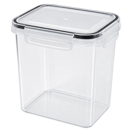 Airtight Food Storage Container Set with Click-Lock Lids, 10 Pieces, Mid-Height