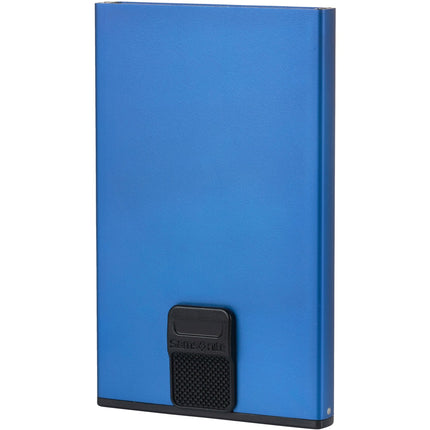 Alu Fit Wallet with RFID Blue