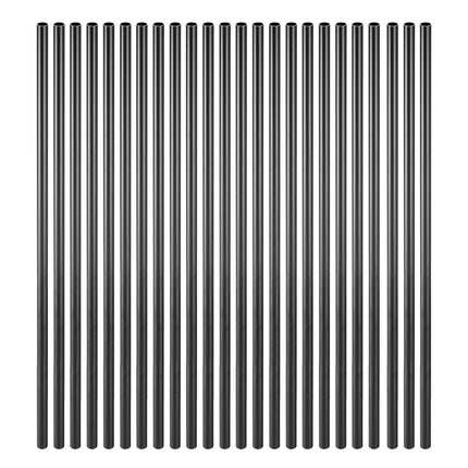Aluminum Stair Balusters, 51 Pack, 36 In, Black, 3/4 In