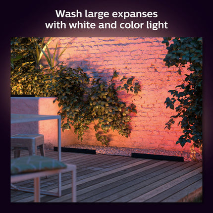 Amaranth Garden floodlight Wh/Color 12V
