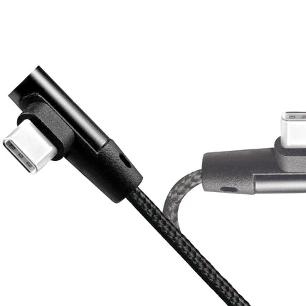 Angled USB-C cable USB 2.0 Max 15W 0.3m