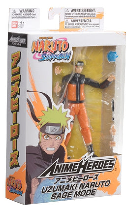 Anime varoņu Naruto figūriņa ar aksesuāriem, 16 cm - Uzumaki Naruto Gudrības režīms
