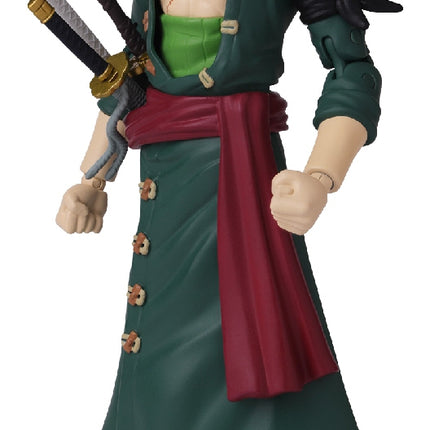Anime Heroes Once Piece Figure With Accessories, 16 Cm - Roronoa Zoro