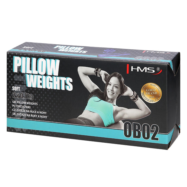 Potīšu un plaukstas locītavu atsvari, zili, 2 x 0,7 kg
