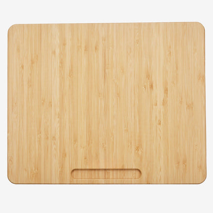 Appliance Slider Tray, 10.5x13 in Wood, Rubber Wheels
