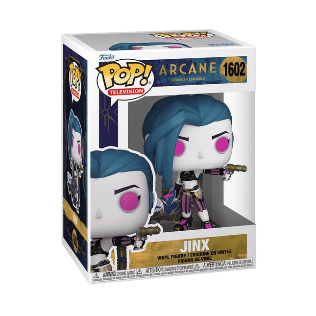 Arcane Jinx Funko Pop! vinila figūra - League of Legends kolekcija