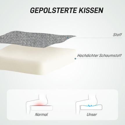 Biroja krēsls bez roku balstiem, regulējams augstums, grozāms, pelēks