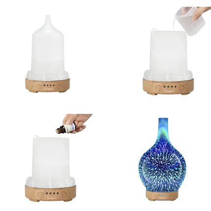 Aromātu difuzors - mitrinātājs 100ml Ruhhy 22356