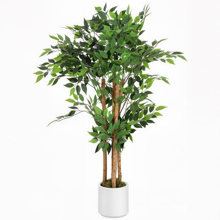 Mākslīgais banjana koks 120 cm, masīvkoka stumbrs