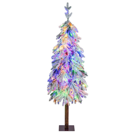 Mākslīgā Ziemassvētku eglīte 150 cm, pūkaina, 160 LED