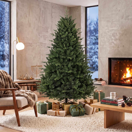 Artificial Christmas Tree 180 cm with 1237 Tips, Flame Retardant, Green