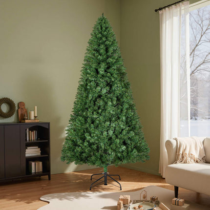 Artificial Christmas Tree 6 Ft, 1250 Tips, Metal Base