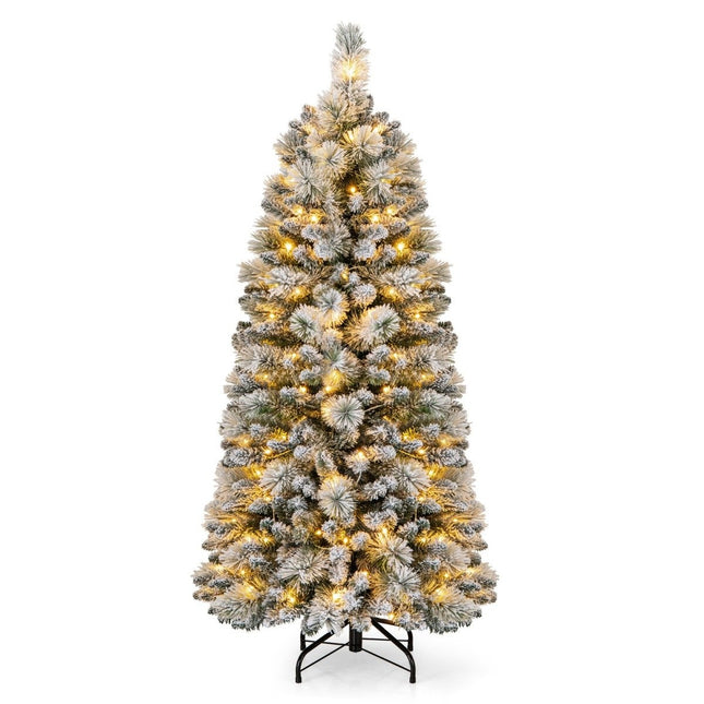 Mākslīgā Ziemassvētku eglīte ar gaismiņām, svētku eglīte, mākslīgā eglīte mājām, zaļa, 150 cm
