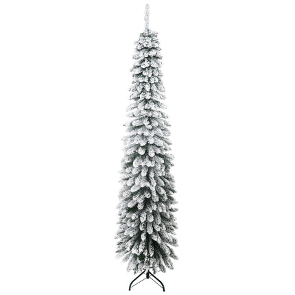 Artificial Christmas tree 210cm with snow and metal stand