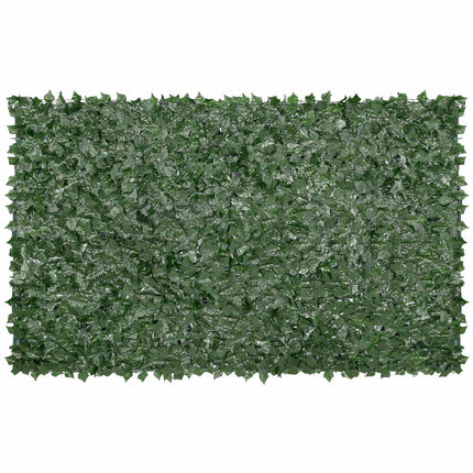 Artificial Ivy Privacy Fence Screen 1.5 x 3 m, Mesh Backing