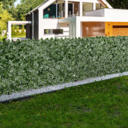 Artificial Ivy Privacy Fence Screen 1.5 x 4 m, PE Mesh