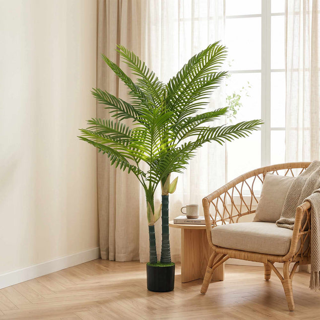 Mākslīgā palma 150 cm, 16 lapas, podā