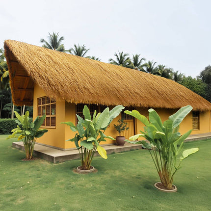 Artificial Thatch Roof Roll 0.5 x 6 m, Waterproof