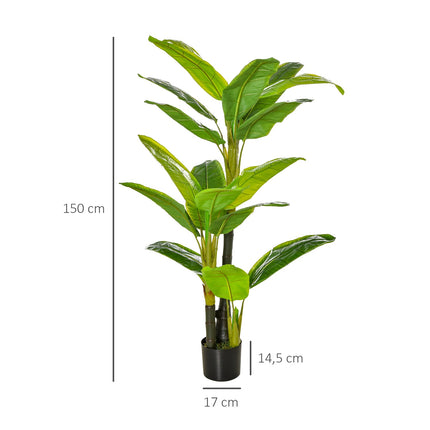 Artificial banana tree, 150cm, Indoor/Outdoor decoration