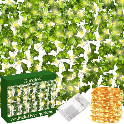 Mākslīgā efeja + LED Gardlov 24538
