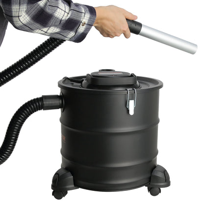 Ash Vacuum Cleaner 20L, 1200W, HEPA, Hose, Wheels