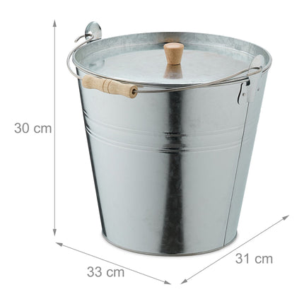 Pelnutrauks ar vāku 12,5 l