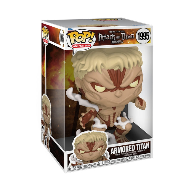 Attack on Titan Jumbo vinila figūra - bruņotais titāns kolekcionējams