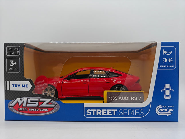 Audi RS 7 Sportback spiedlieta modelis, mērogs 1:35