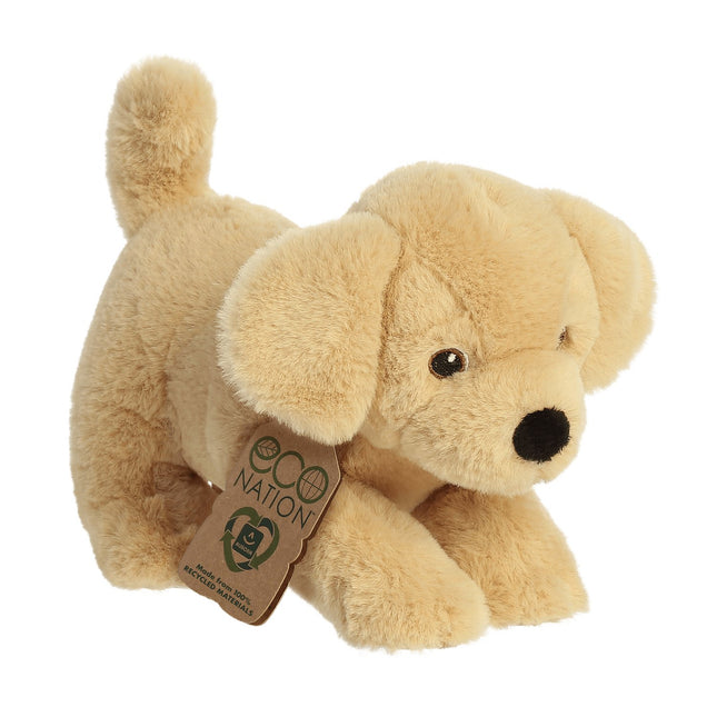 Aurora Eco Nation plīša zeltainais labradors, 15 cm